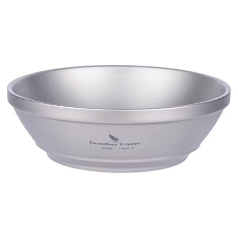 iBasingo Titanium Double Walled Bowl Cover