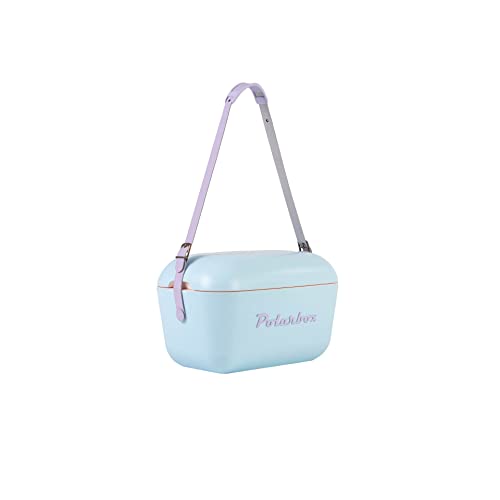 Nevera Portatil, Caja Térmica, Nevera para Playa, Camping y Picnic (12 L, Azul Cielo)