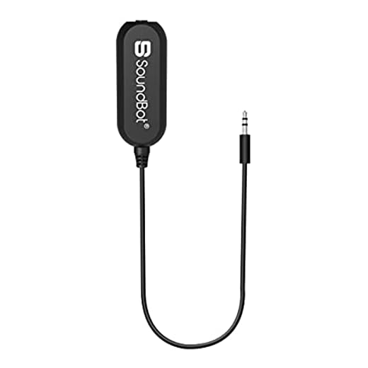 SoundBot SB363 3.5mm Ground Loop Noise Isolator Adapter Remover[Buzzing Eliminator Hissing Filter] Speaker/Car Audio Stereo System/Bluetooth Adapter Receiver/Car Kit/Home Audio w/Built-in AUX Cable