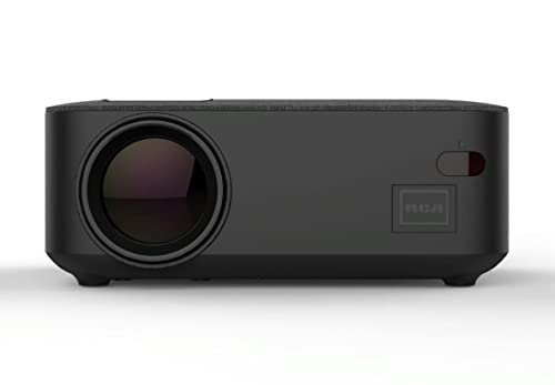 RCA RPJ143-Black 480p Home Theater Projector Supports 1080p w/HDMI & Bluetooth 5.0