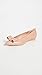SALVATORE FERRAGAMO Women's Viva Flats, New Blush, Pink, Tan, 10 Medium US