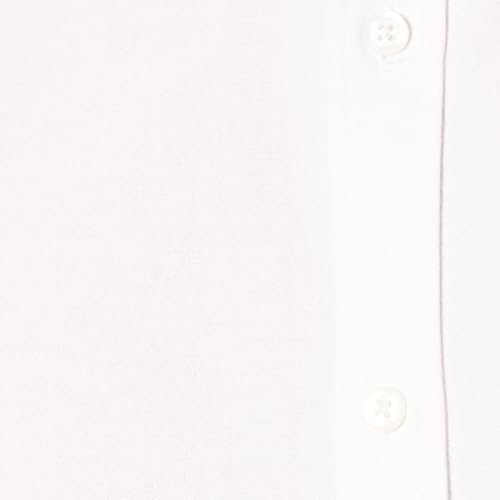 Amazon Essentials Men's Regular-Fit Short-Sleeve Oxford Dress Shirt, White, Large - Image 7