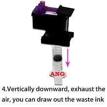 Image of ANG Ink Suction Tool Kit for Cartridge & Nozzle Cleaning - Compatible with HP 678, 803, 680, 802, 21, 22, 56, 57, 818, 901, 702, 703, 860, 861 & Canon 830, 831, 740, 741, 89, 99