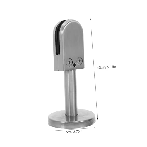 Abrazaderas de acero inoxidable para paneles de vidrio en escaleras 3