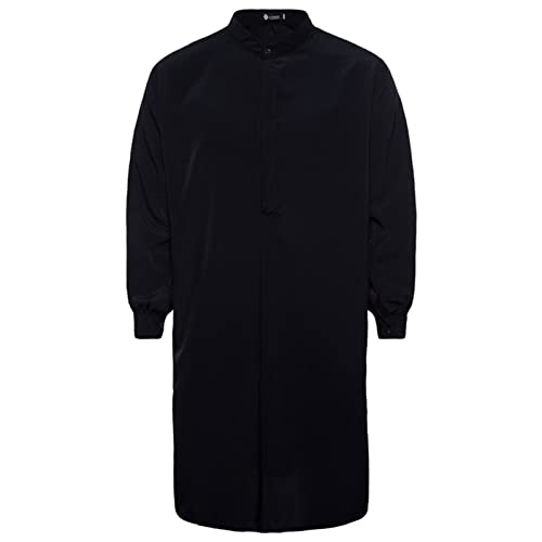 Zeiyignr Men Long Sleeve Muslim Thobe Islamic Ramadan Middle East Saudi Arab Long Shirt Kaftan Robe Middle East Dubai Robes