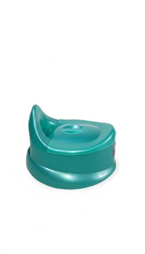 Image of 2 in 1 Potty Training Seat for 1+ Year Old Kids Adaptable Toilet Training Chair with Removable Potty Bowl & Non-Slip Base Comfortable Potty Trainer for Boys & Girl (Green)