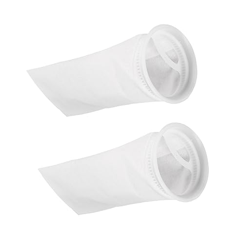 GALPADA 2個水槽用μフィルターソックス 高精メカニカルろ過 水族館サンプ用不織布バッグ 有機物 残餌除去用交換フィルター
