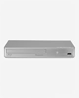 Panasonic DMP-BDT168EG Kompakter 3D Blu-ray Player (Full HD Upscaling, Internet Apps, LAN-Anschluss, USB, MKV-Playback) silber – Ansicht 3