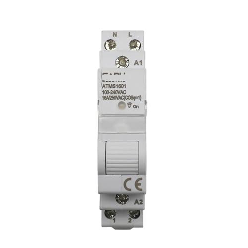 Interruptor de relé temporizador CA 110V para automatizar el carril DIN de 35mm