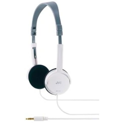 JVC HA L 50 W extraleichter Kopfhörer - faltbares Design weiß