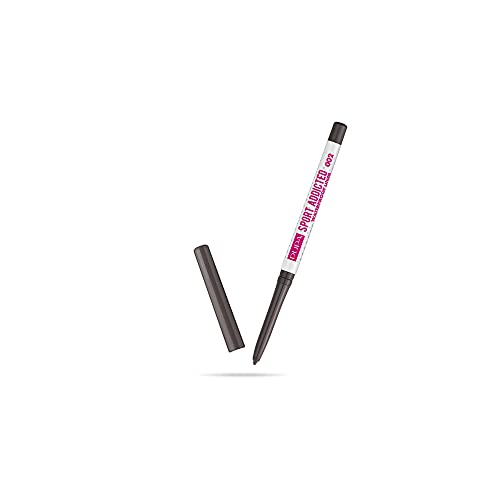 Pupa Milano Sport Addicted Waterproof Liner Eyeliner - Intense - Long-Lasting And Sport-Proof Eye Makeup - Easy To Apply - Effortless Glide that Ensures Intense Color - 002 Dynamic Brown - 0.012 Oz