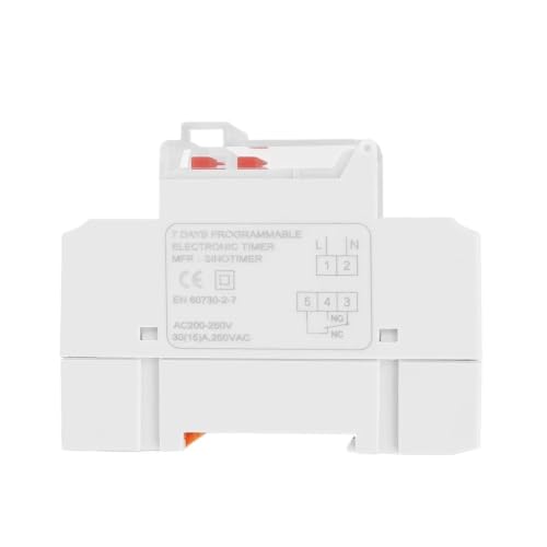 Relé de interruptor temporizador programable de 24V para evitar olvidos eléctricos 6