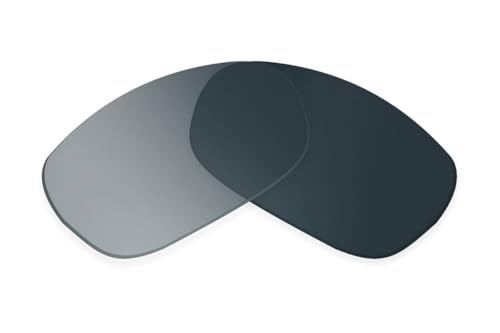 Sunglass Fix Replacement Sunglass Lenses Compatible for Coyote Amp 64mm (Photochromatic SFx Edge Black Pair)