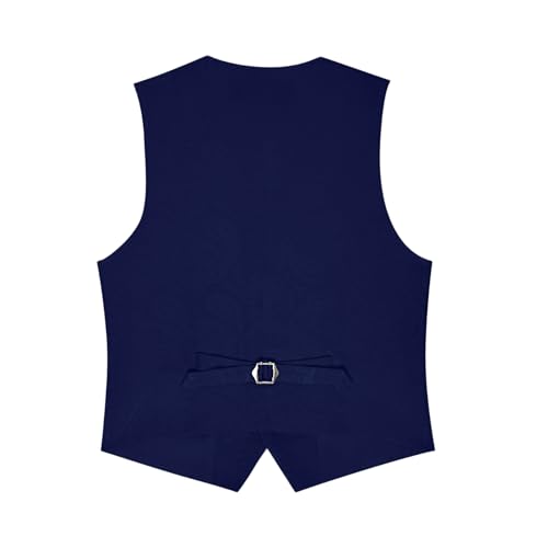 Boys Vest 4 Piece Paisley Boy Suit Vests Set for Kids Jacquard Waistcoat with Bowtie, Necktie, Pocket Square4