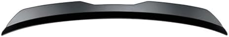 Car Rear Trunk Spoiler for Suzuki Twin Dzire Celerio S-Presso Xbee Ertiga 2006-2024 2025, Tailfin Tail Fin Tailgate Bumper Diffuser Spoiler Styling Accessories,Matte Black, normal