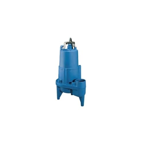Barnes Cast Iron Sewage Pump, 1/2 hp, 4,260 GPH, 20-Foot Cord, Wide Angle, For Sewage Use