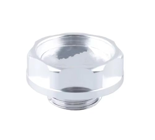 Bouchon d'huile moteur en aluminium robuste et léger argenté pour Honda
