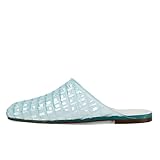 GTBINGGO Jelly Shoes for Women Slip on Jelly Mesh Slides Comfortable Closed Toe Jelly Flats Sandals Jelly Mules Summer Beach Slippers