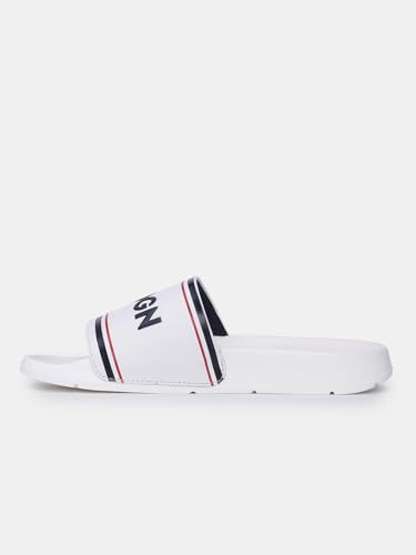 Image of WROGN Men's Anti-slip Sliders | Lightweight EVA Sole | Foam Padded Comfort