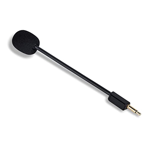 SPDYCESS Microphone de Remplacement Compatible avec Blackshark V2,V2 Pro, V2 SE pour Ordinateur PC Microphone Antibruit Gaming Headsets 15 cm/6 Pouces Noir Cover