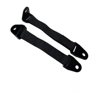 2-Pack Door Limiter Straps for Off-Road Vehicles, Sturdy Nylon Webbing with Reinforced Stitching, Easy Installation with Standard Hardware,