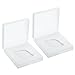 PATIKIL 43mm Lens Filter Case, 2pcs Camera Filter Case Portable Lens Filter Box Water Resistant Dustproof Plastic for Photography Filter Storage