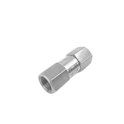 Clapet anti-retour mâle femelle anti-reflux en acier