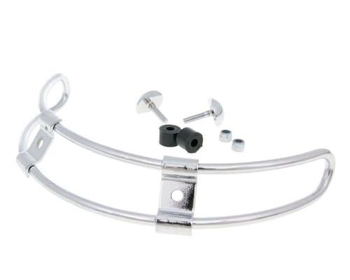 Pare-chocs avant chromé Vespa LX 50/125/150 protection élégante pour scooter