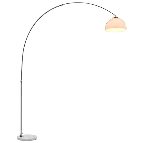 vidaXL Bogenlampe mit höhenverstellbarem Design Bogenleuchte Stehlampe...