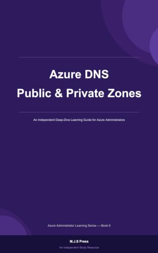 Azure DNS Public & Private Zones: Azure Administrator Learning Series - Book 6 (Azure Networking)