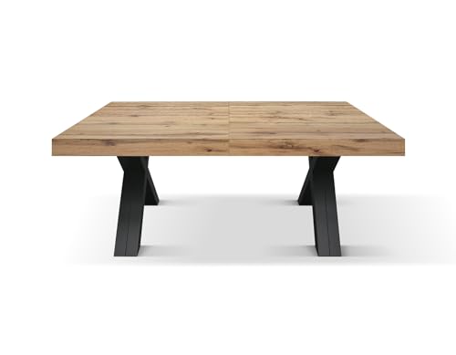 Table extensible Roberta chêne rustique 480 cm PAZZO DESIGN