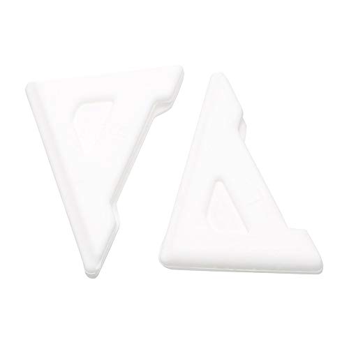 RZL 2PCS Auto Care Protection Scratch Voiture de Coiffure Protection Accident d'angle de Porte de Voiture Couverture Anti-Rayures en Silicone Autocollants de Style de Voiture (Couleur : Gris) Cover