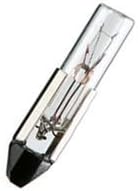 CEC Industries 120PSB LAMP, Incandescent, Telephone Slide, 120V, 6.6W (50 Pieces