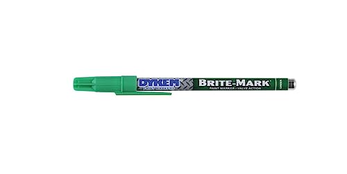 DYKEM 8030-8414 Brite-Mark Marker, Fine Line, Green