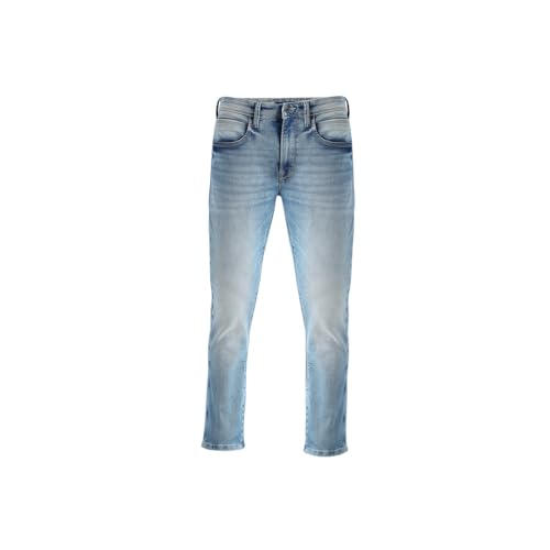 Image of Pepe Jeans Men's Straight Fit Jeans | Mid Rise | Chinox | Jeans for Man