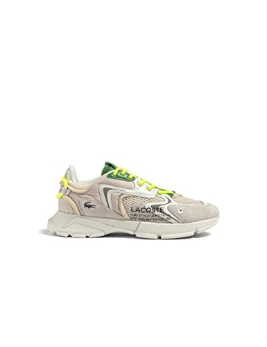 Lacoste Sport - Sneakers L003 Neo Homme - 45SMA0001, Blanc/Vert, 43 EU