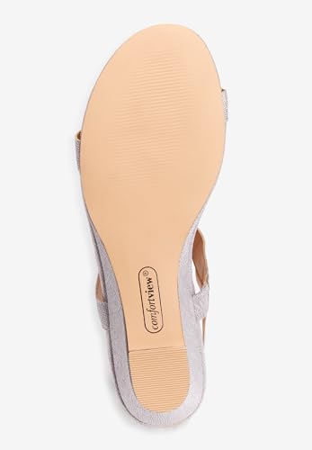 Comfortview Women's Wide Width The Carina Slingback3