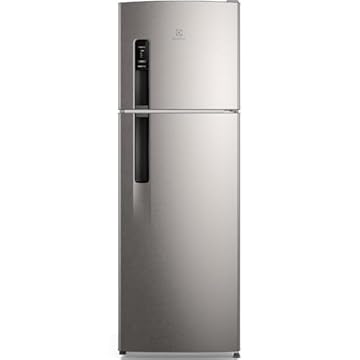 Geladeira Electrolux Frost Free 380L AutoSense Inverter Duplex Inox Look (IF41S)