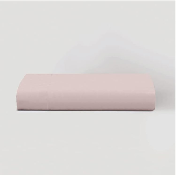 Sijo Premium 100% Austrian Eucalyptus Lyocell Tencel Sheet, 1 Flat Sheet Only, Arch Digest 2022 Best Cooling Sheets Award Winner Blush, 1 Flat Sheet Only TwinTwin XL