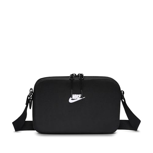 Nike Heritage Crossbody Bag 2.0 (Small) Black/Black/White MISC