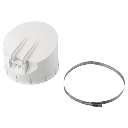 Tapa de desagüe de tubo PVC con válvula antiolor 160mm miniatura 4