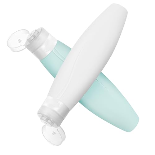 Bouteilles de voyage rechargeables en silicone et flacons compacts pour shampooing et lotion