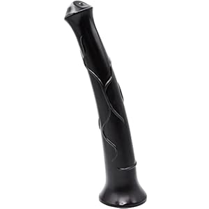 FAAK XXXL Tier Schwanz Dildo, 14,6“ einführbarer Rennpferd fantasierter Dildo, längerer dickerer flexibler Dildo mit starker Saugkraft, Spezielles Sexuelles Fantasiespielzeug