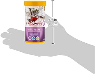 AQUAFIN 3 NATURAL FISH FOOD BASIC FLAKES 250 ML