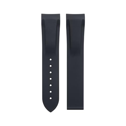 Bracelet en caoutchouc pour Omega Speedmaster et Seamaster, l'élégance souple de 20mm à 22mm