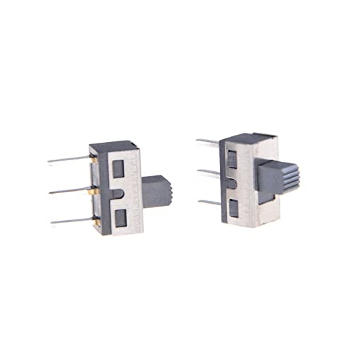 Micro interrupteur 3 broches SS12D10 1P2T de 10 pièces pour circuits imprimés