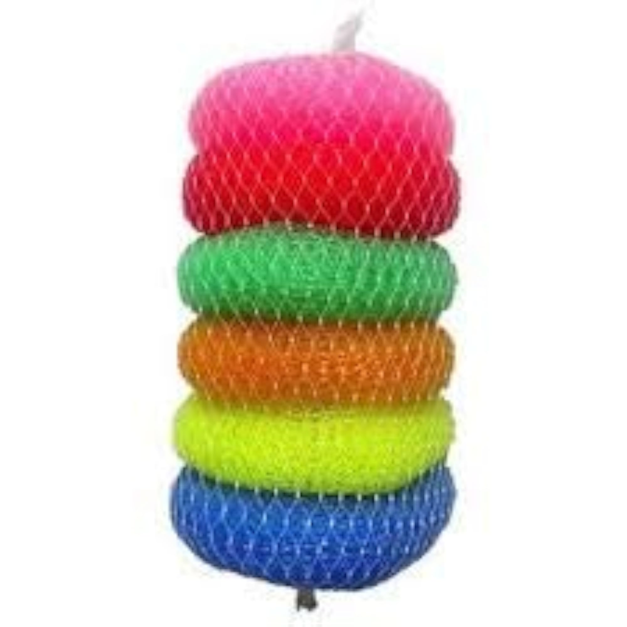 Krishna Plastic Scrubber Round for Clean Utensils