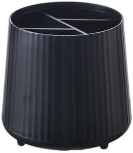 Desktop Storage Rack, Rotating Pen Holder, Box, high Beauty Cosmetics Cylinder, Dressing Table(D) image 2