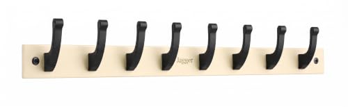 Image of JAGGER JAG334 Wall Mounted Stainless Steel Wall Hooks for Hanging Cloth /Towel Hangers /Door Hangers /Hook Rail /Bthroom Hanger (Lemon [ Rocket ], 8)