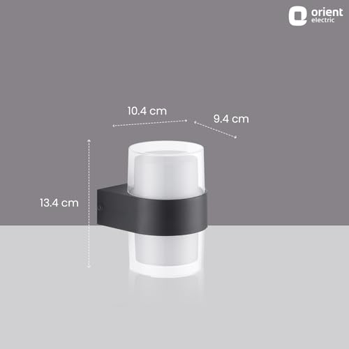Image of Orient Electric 10W Decor Wall Light (Warm White, Pack of 1)